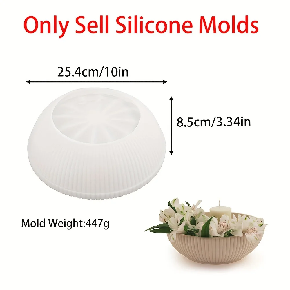 1 Ring Silicone Mould for Epox - Succulent Planter Pot reseña y precio