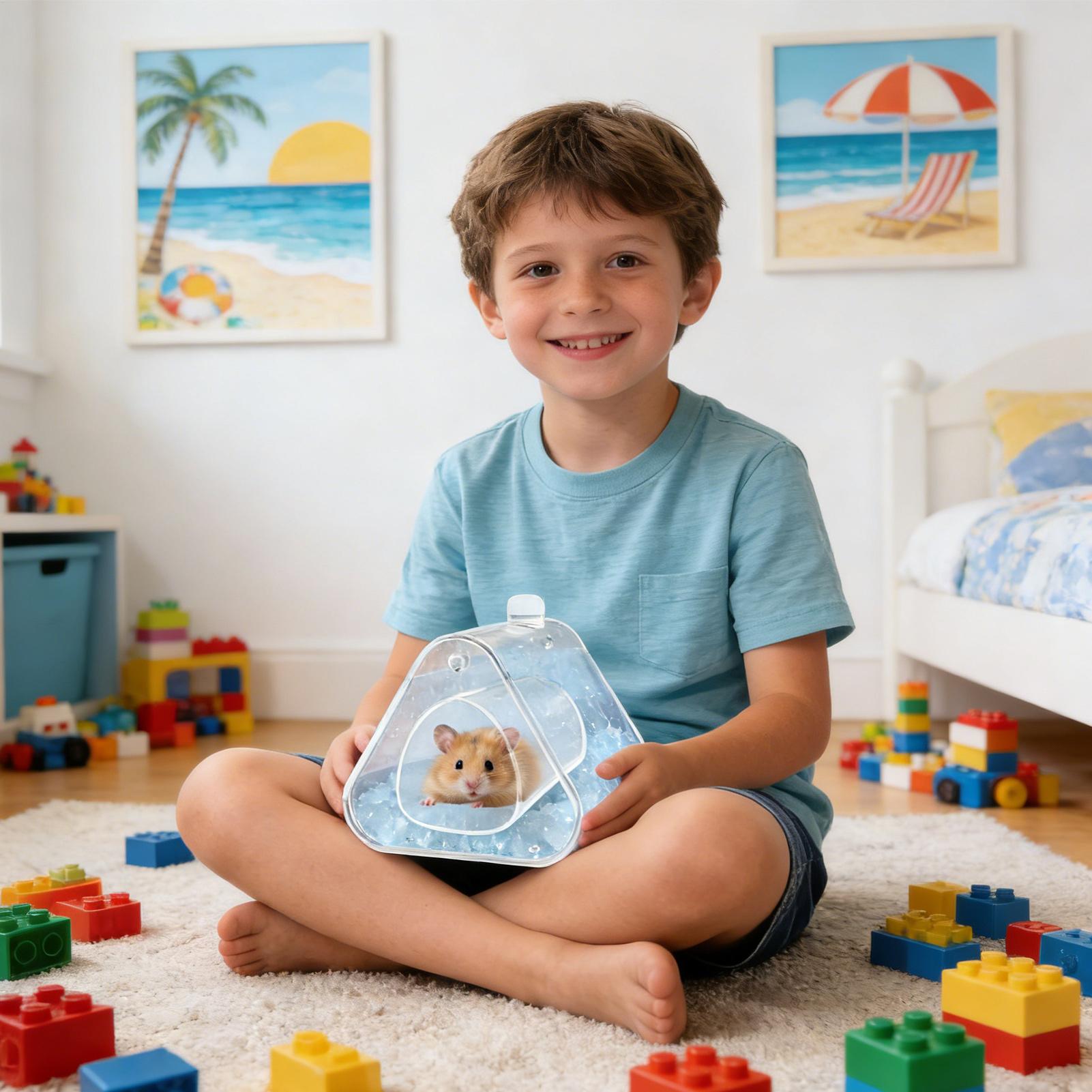 Hamster Cooling House Full Tra - Home Decor Habitat reseña y precio