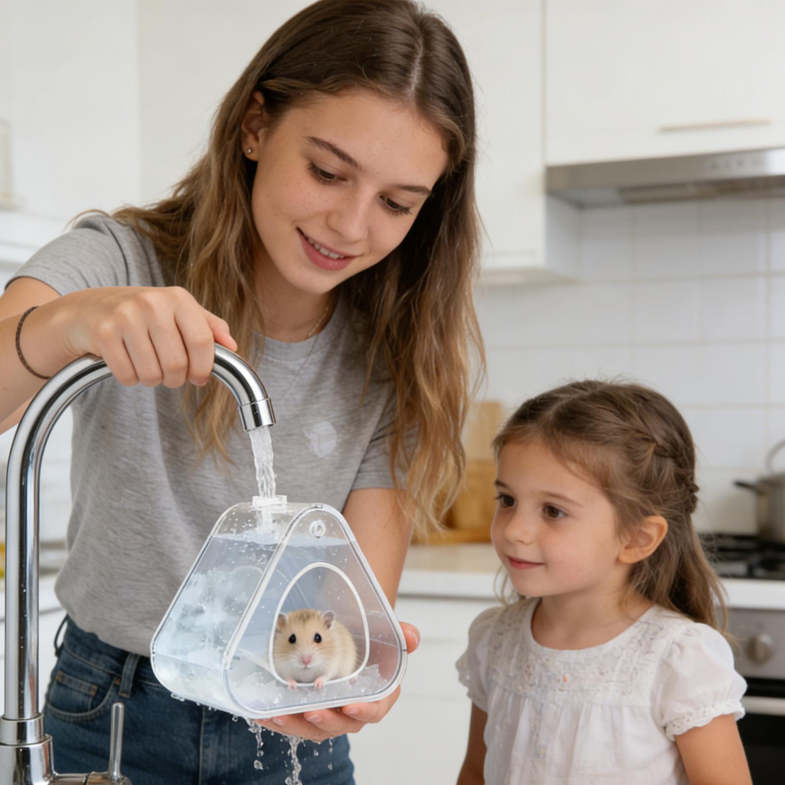 Hamster Cooling House Full Tra - Home Decor Habitat reseña y precio