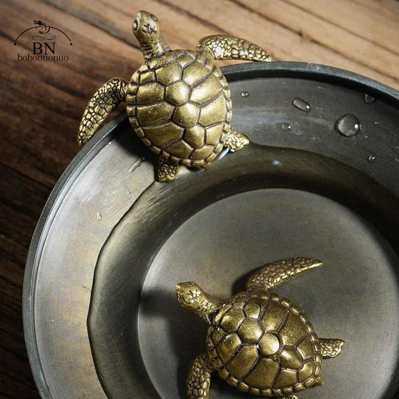 Brass Turtle Small Home Deco O - Home Decor On Sale reseña y precio