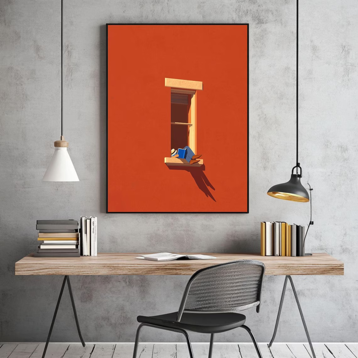 Bold Minimalist Digital Wall A - Home Decor Catalog reseña y precio