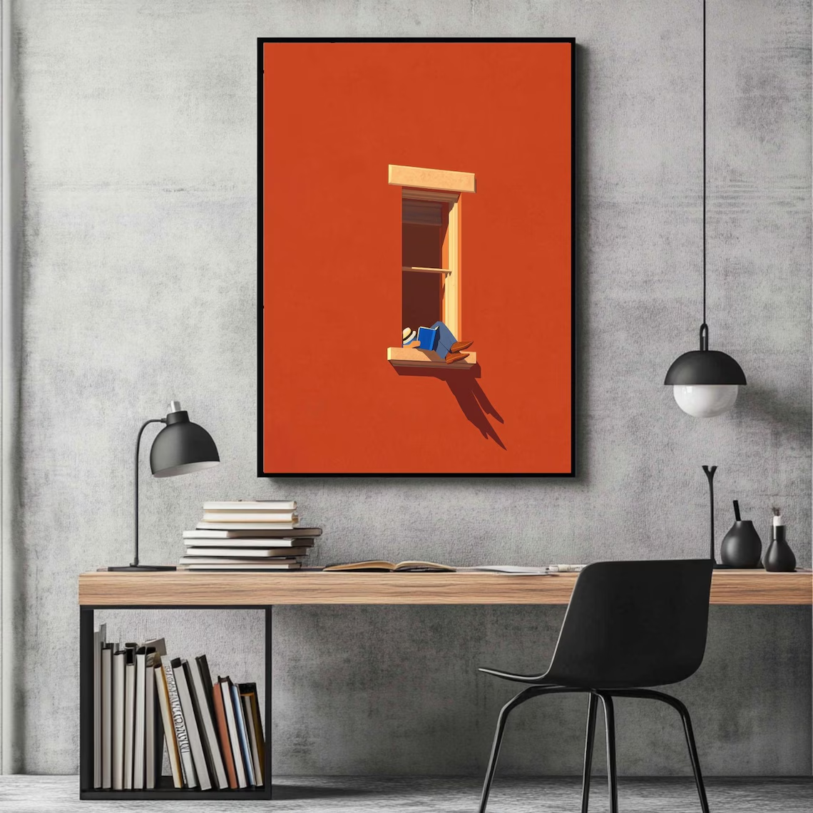 Bold Minimalist Digital Wall A - Home Decor Catalog reseña y precio