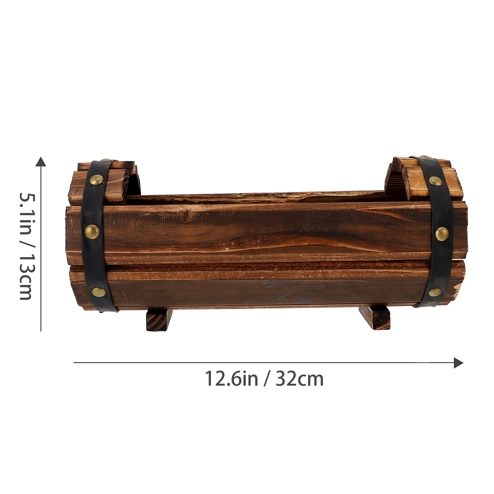 1Pcs Carbonized Anti-Corrosion - Succulent Planter Pot reseña y precio