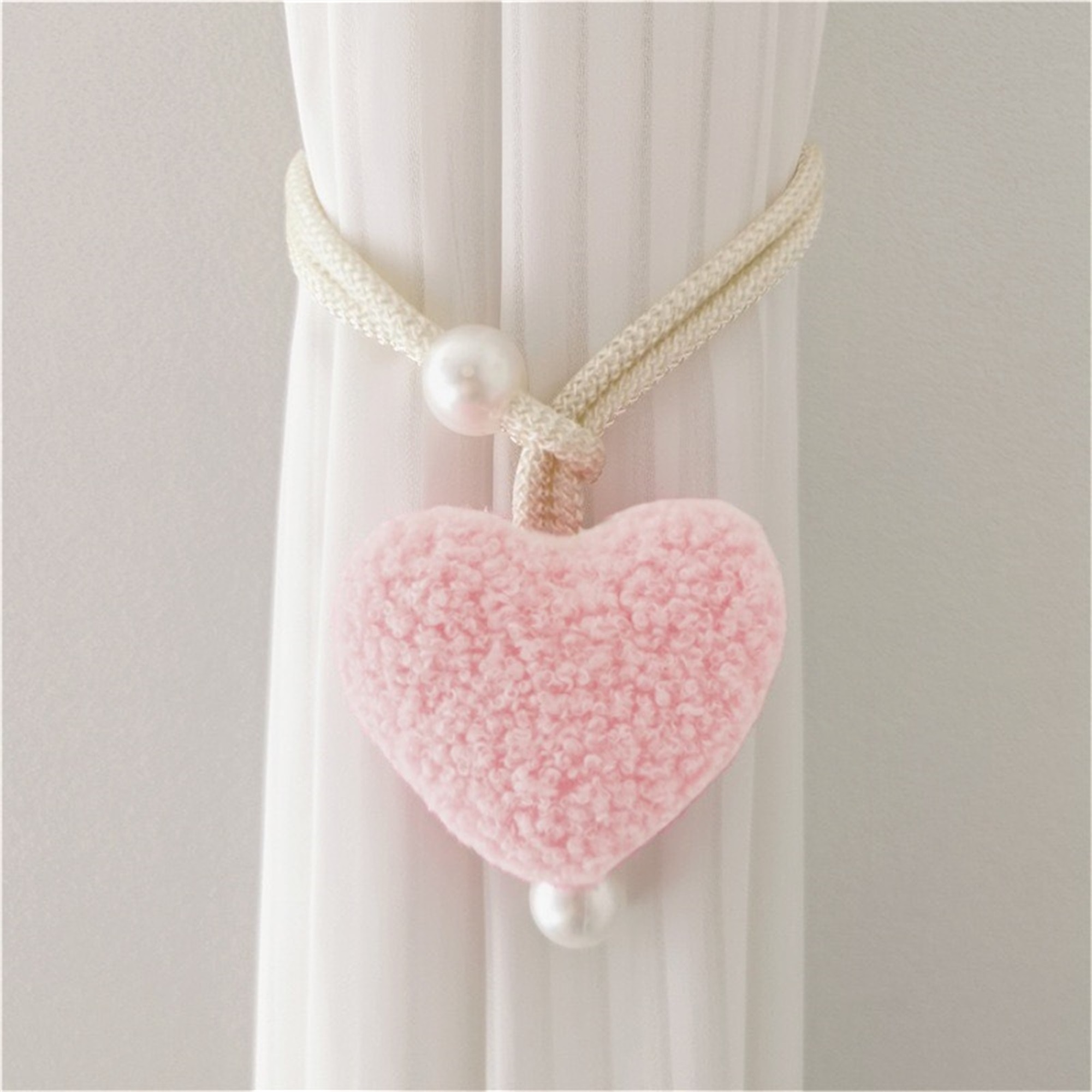 Heart Shaped Curtain Tiebacks  - Home Decor Curtains reseña y precio
