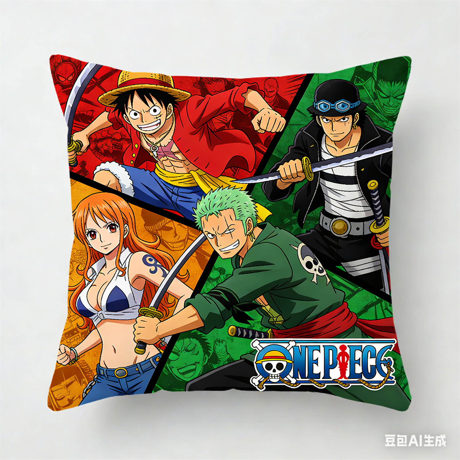 One Piece Pillow Cover, Anime  - Home Decor Online reseña y precio