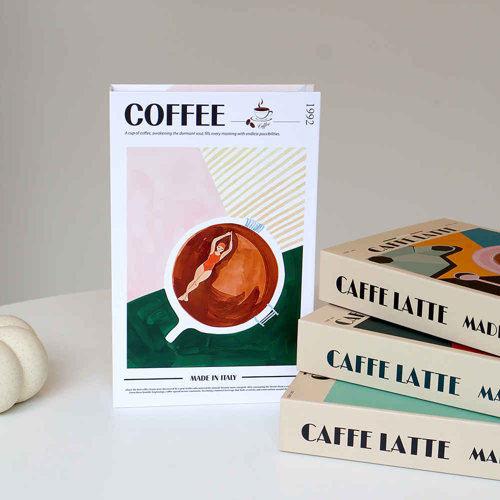 Coffee Lover Book Ornaments Lu - Home Decor Catalog reseña y precio