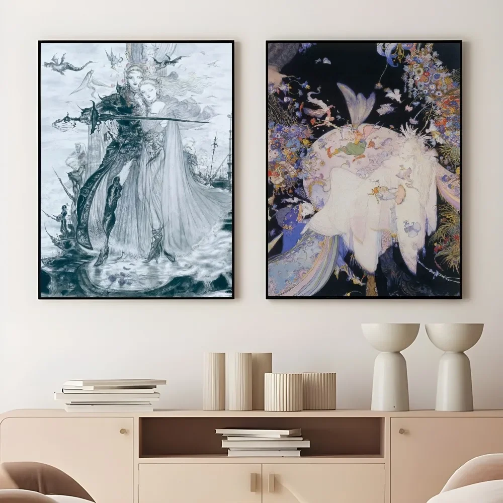Yoshitaka Amano Final Fantasy  - Home Decor Game reseña y precio