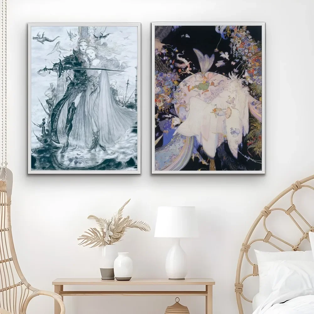 Yoshitaka Amano Final Fantasy  - Home Decor Game reseña y precio