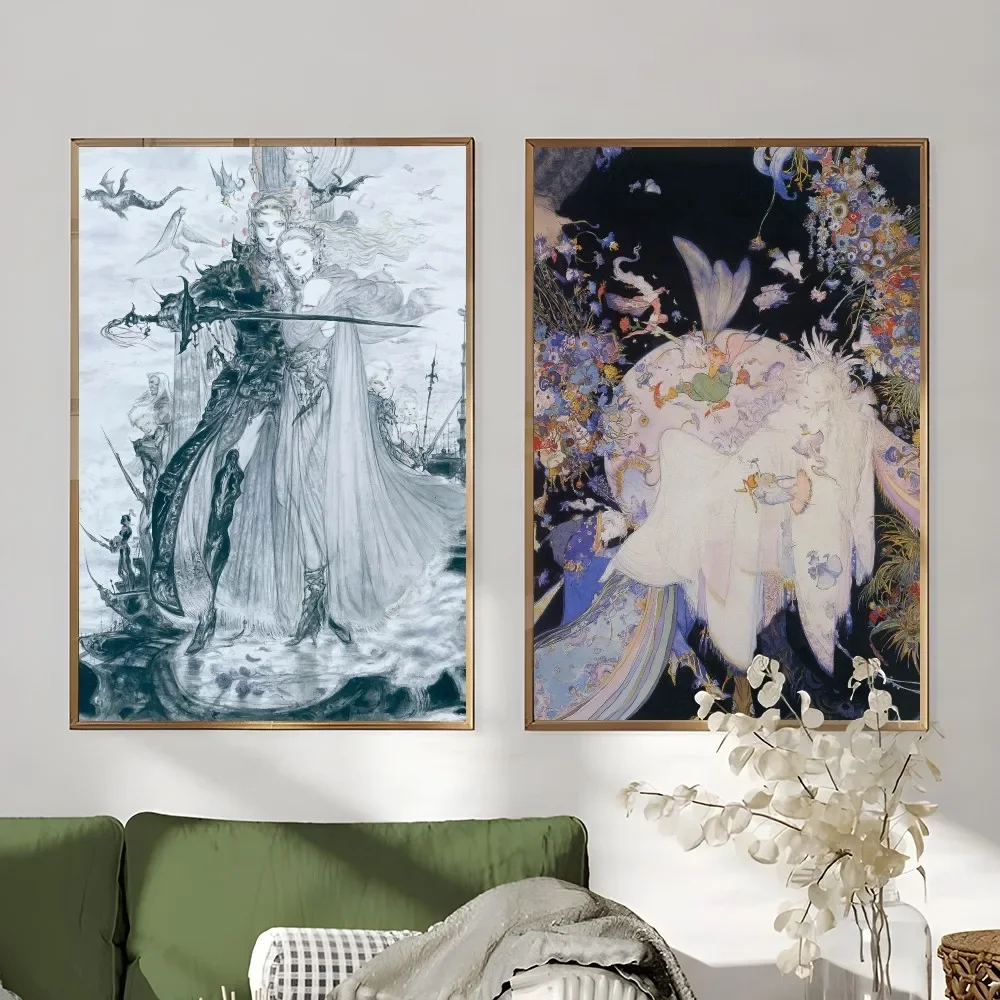 Yoshitaka Amano Final Fantasy  - Home Decor Game reseña y precio