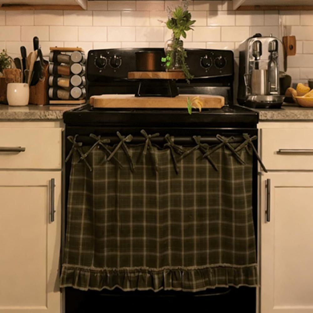 Oven Skirt Artisanal Farmhouse - Home Decor Curtains reseña y precio