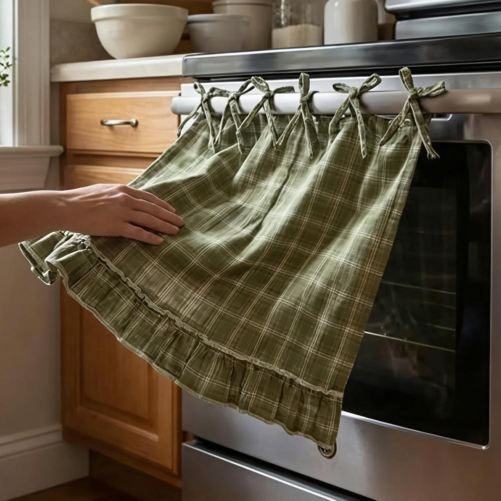Oven Skirt Artisanal Farmhouse - Home Decor Curtains reseña y precio