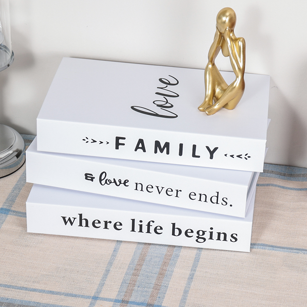 3pcs/Set Modern Fake Books Dec - Home Decor Catalog reseña y precio