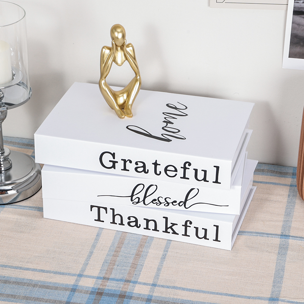 3pcs/Set Modern Fake Books Dec - Home Decor Catalog reseña y precio