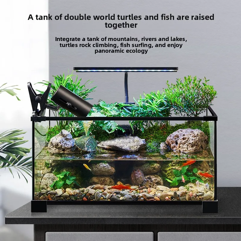 Ultra Clear Glass Turtle Tank  - Home Decor Habitat reseña y precio