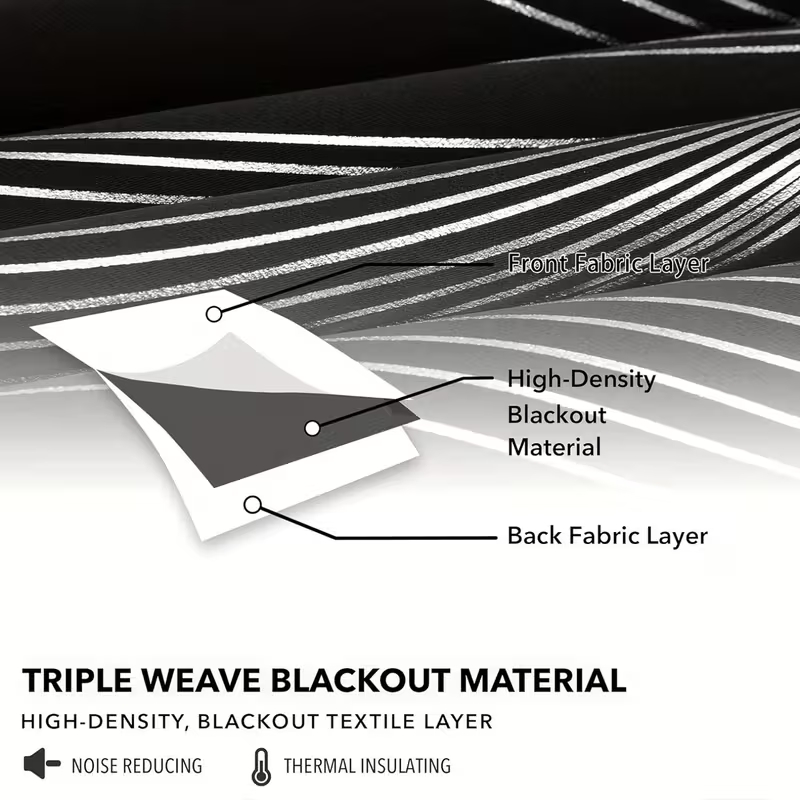 Black Blackout Curtains for Li - Home Decor Curtains reseña y precio