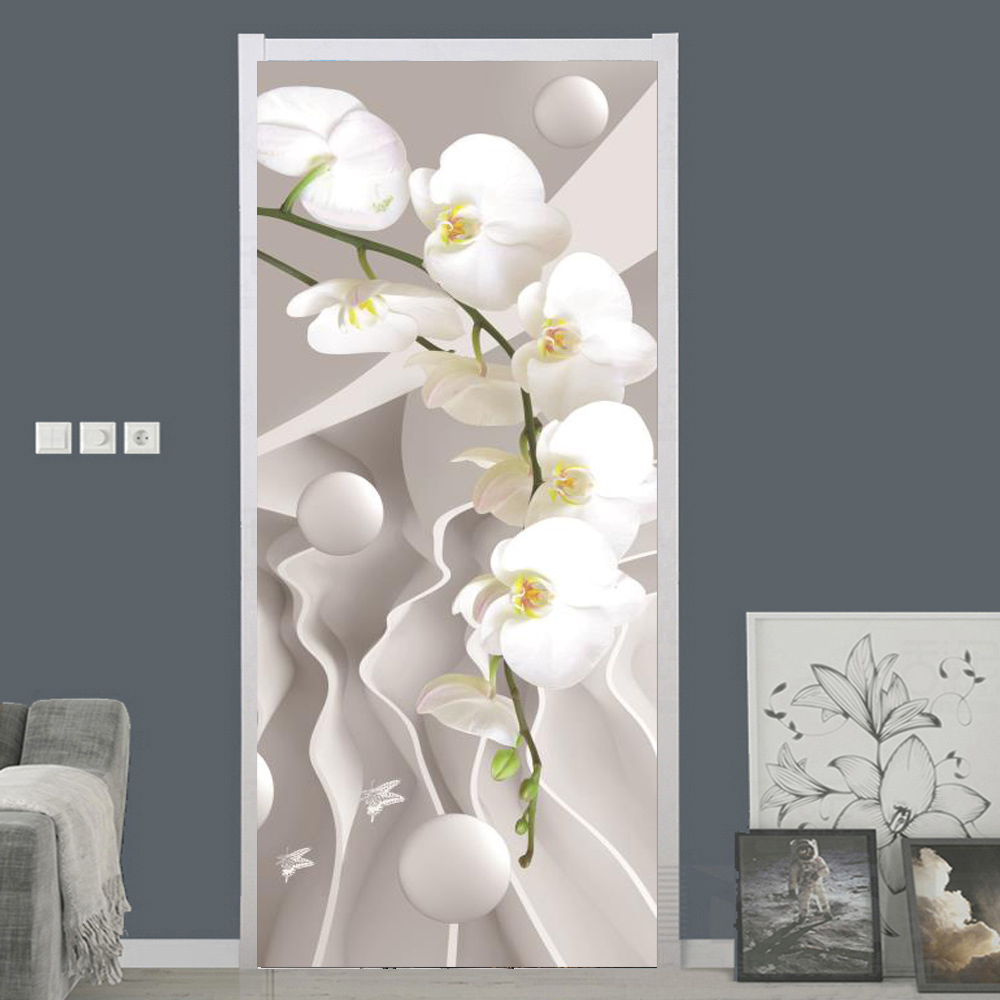 White Rose Flower Wallpaper Fo - Home Decor On Sale reseña y precio