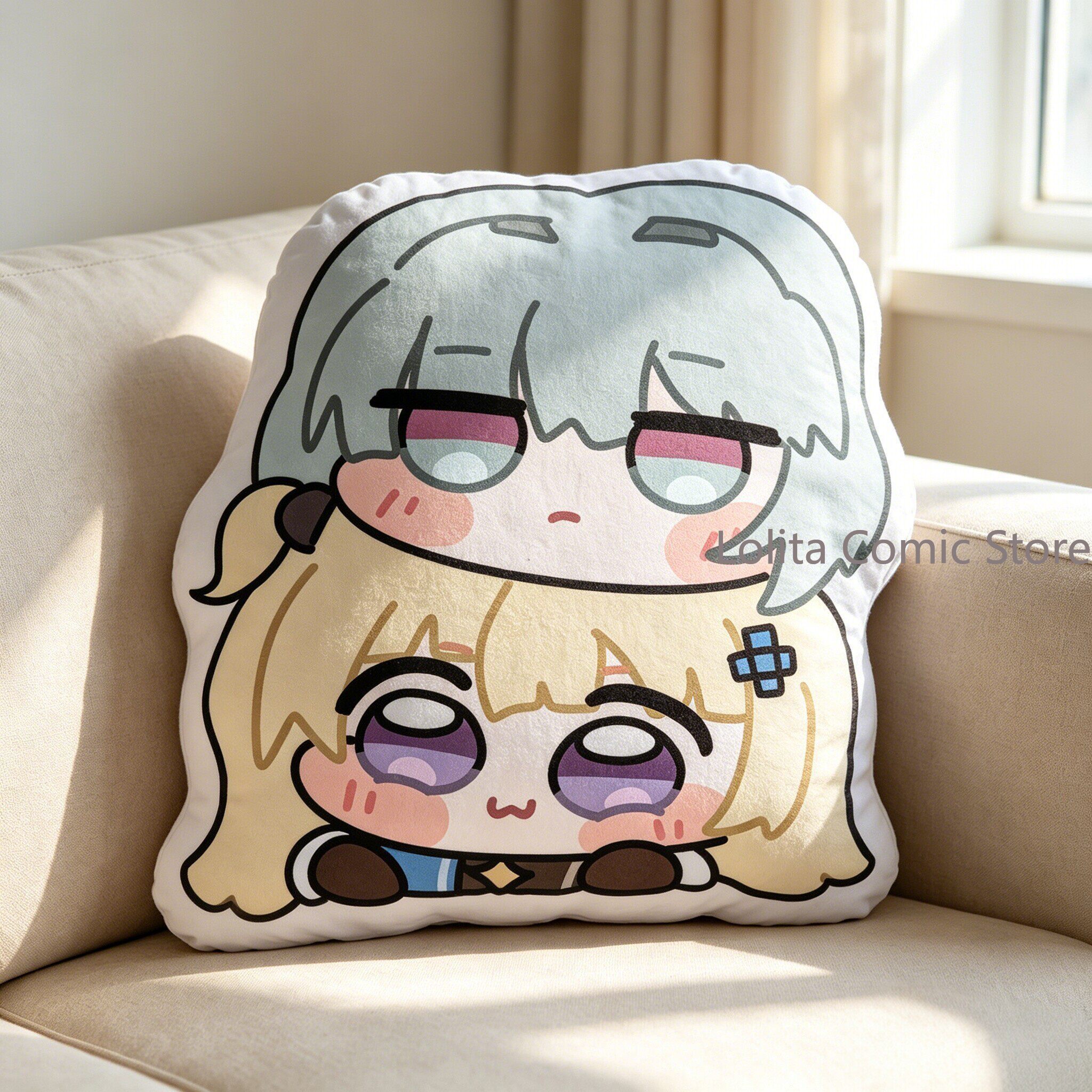 Anime Phoebe Wuthering Waves Q - Home Decor Sofa reseña y precio