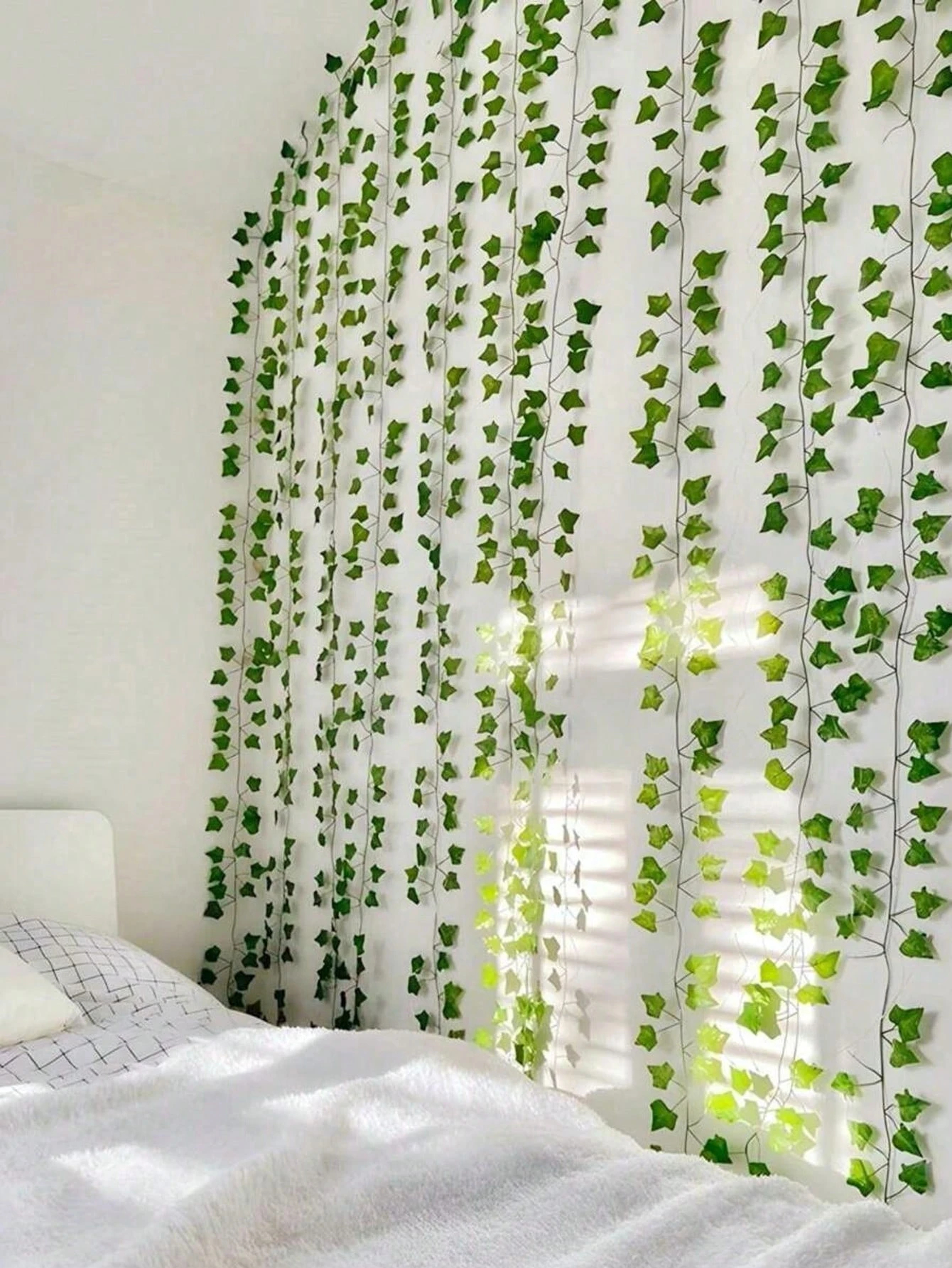 12pcs Artificial Green Ivy Vin - Home Decor On Sale reseña y precio