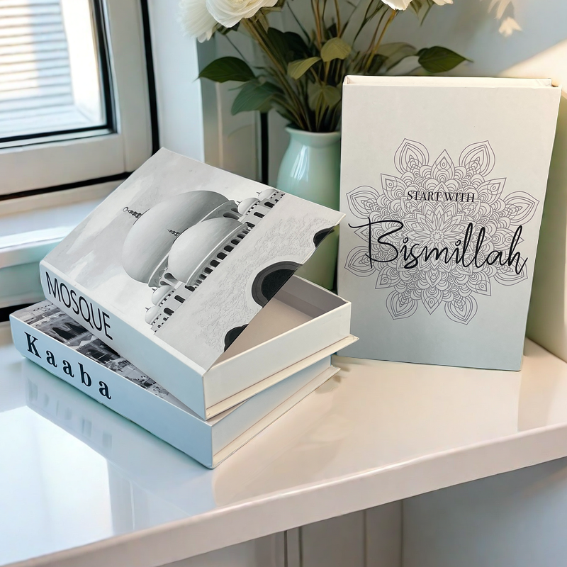 Islamic Luxury Fake Book Decor - Home Decor Catalog reseña y precio